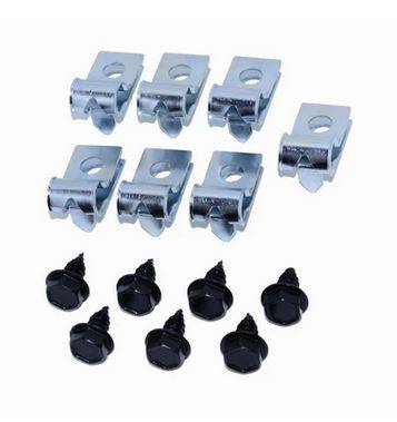 FUEL LINE CLIP SET - 3/8" LINE (WITHOUT RETURN LINE)