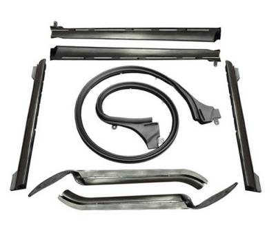 CONVERTIBLE TOP ROOF RAIL WEATHERSTRIP