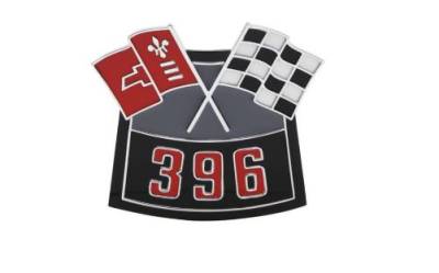 AIR CLEANER EMBLEM - 396