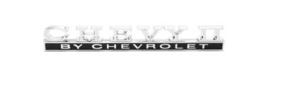 TRUNK EMBLEM - CHEVY II BY CHEVROLET