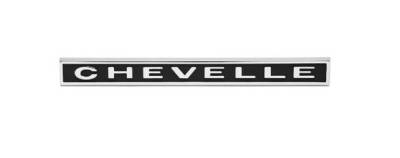 REAR PANEL EMBLEM - CHEVELLE