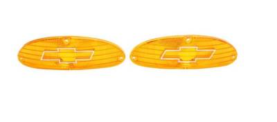 PARK LIGHT LENS WITHCHROME BOWTIE