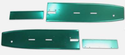 DOOR PANEL ALUMINUM - TURQUIOSE
