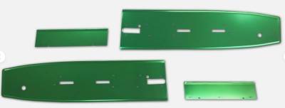 DOOR PANEL ALUMINUM - GREEN