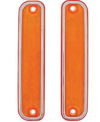 MARKER LIGHTS WITH TRIM - FRONT (ORANGE)