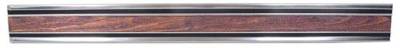 DOOR MOLDING - LOWER WOODGRAIN WITH CLIPS