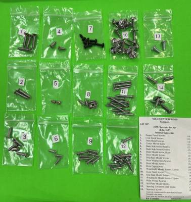 INTERIOR TRIM SCREW KIT