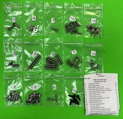 INTERIOR TRIM SCREW KIT