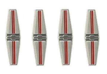SEAT EMBLEMS - FOR DELUXE INTERIOR