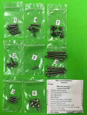 EXTERIOR TRIM SCREW KIT