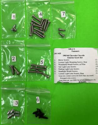 EXTERIOR TRIM SCREW KIT