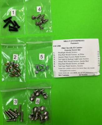 EXTERIOR TRIM SCREW KIT