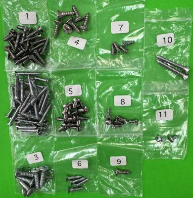 INTERIOR TRIM SCREW KIT