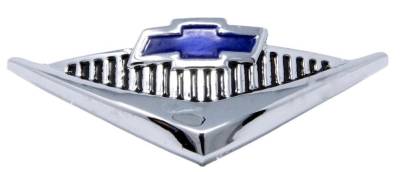 STEERING WHEEL HORN RING CAP EMBLEM - CHROME