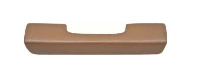 FRONT ARM REST PAD - DARK SADDLE