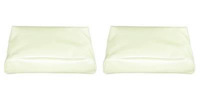 BUCKET SEAT HEADREST COVERS - PEARL