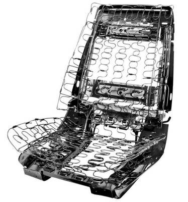 BUCKET SEAT FRAME WITH SPRINGS