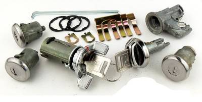 LOCK SET - IGNITION DOORS GLOVE BOX & TRUNK
