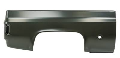 BED SIDE - FLEETSIDE / SHORT BED (RIGHT WITH ROUND GAS HOLE)
