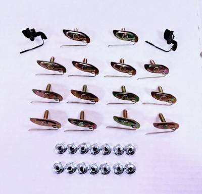 CHEVY FENDER MOLDING CLIPS