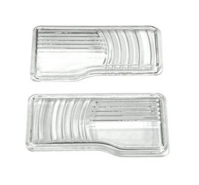 LICENSE PLATE LIGHT LENSES - REAR