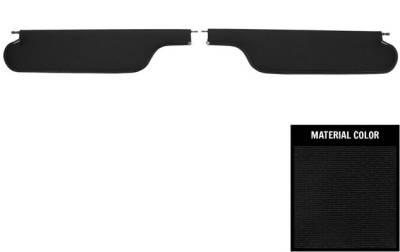 SUNVISORS - SURREY MATERIAL