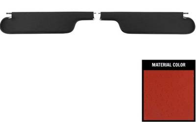 SUNVISORS - PERFORATED MATERIAL