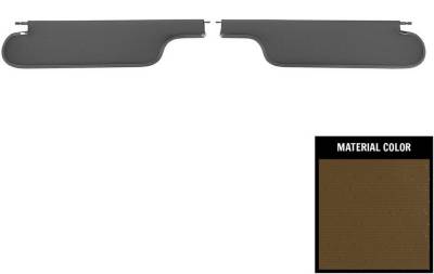 SUNVISORS - PERFORATED MATERIAL