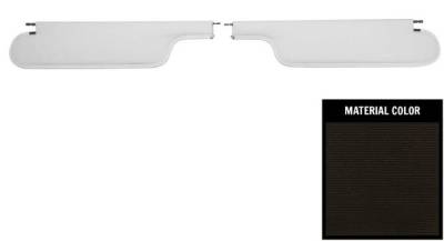 SUNVISORS - RIBBED MATERIAL