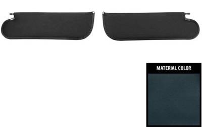 SUNVISORS - PERFORATED MATERIAL