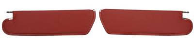 SUNVISORS - BASKETWEAVE MATERIAL