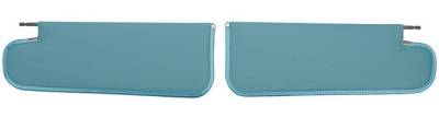 SUNVISORS - BASKETWEAVE MATERIAL