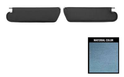 SUNVISORS - SURREY MATERIAL