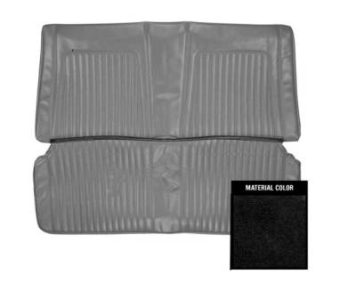 68 camaro rear fold down seat cover