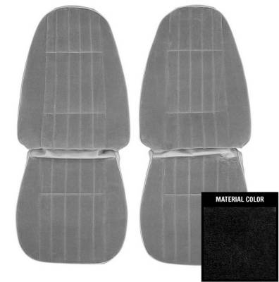 SEAT COVERS - FRONT BUCKETS (VINYL WITH CLOTH VELOUR)