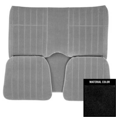 SEAT COVER - REAR (HARDTOP) (VINYL WITH CLOTH VELOUR)