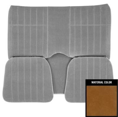 SEAT COVER - REAR (HARDTOP) (VINYL WITH CLOTH VELOUR)