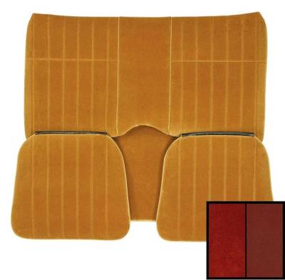 SEAT COVER - REAR (HARDTOP) (VINYL WITH CLOTH VELOUR)