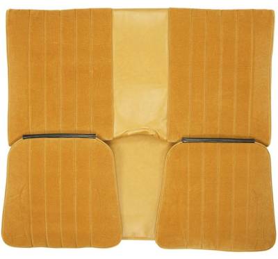 SEAT COVER - REAR (HARDTOP) (VINYL WITH MILLPORT CLOTH INSERTS)