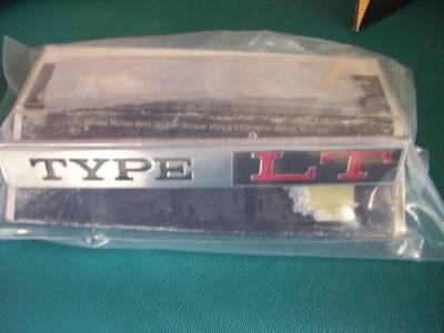 1974-76 CHEVY CAMARO "LT" EMBLEM - NOS