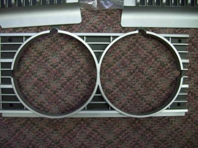 GM Restoration Parts - 1969 CHEVY PASSENGER HEADLIGHT BEZELS WITH EXTENSIONS - NOS - Image 5