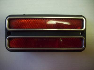 1968-72 CHEVY TRUCK REAR SIDE MARKER LIGHT LENS - NOS