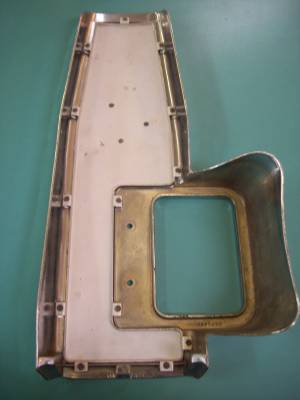 1963 PASSENGER IMPALA SS FRONT CONSOLE PLATE - USED - Image 6
