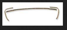 CONVERTIBLE TOP REAR TACK RAIL