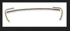 CONVERTIBLE TOP REAR TACK RAIL