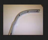 CONVERTIBLE TOP REAR TACK RAIL
