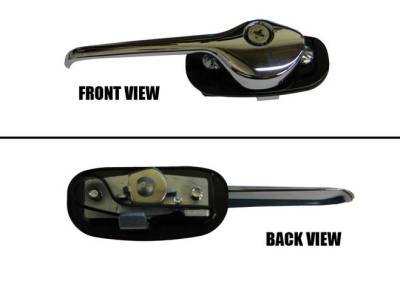 CONVERTIBLE TOP LATCH DOWN HANDLE
