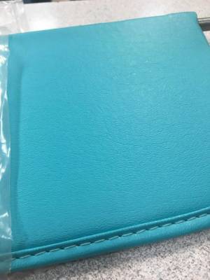 57 Chevy Convertible Vinyl Sun Visors , Bright Aqua - Image 2
