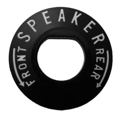 REAR SPEAKER CONTROL BEZEL