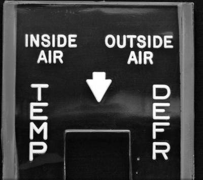HEATER CONTROL FACE